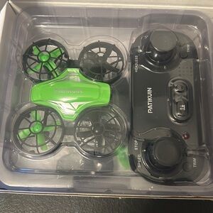Patikuin S100 Mini Drone Green with Controller New Open Box